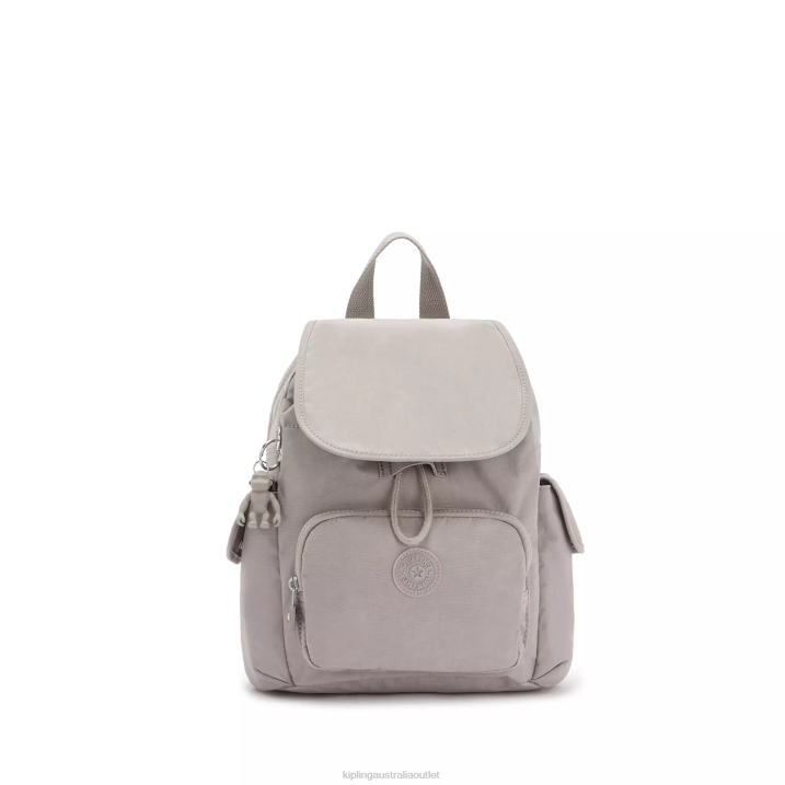City Pack Mini Backpack Kipling Grey Gris Women 8T6J410 Mini Bags
