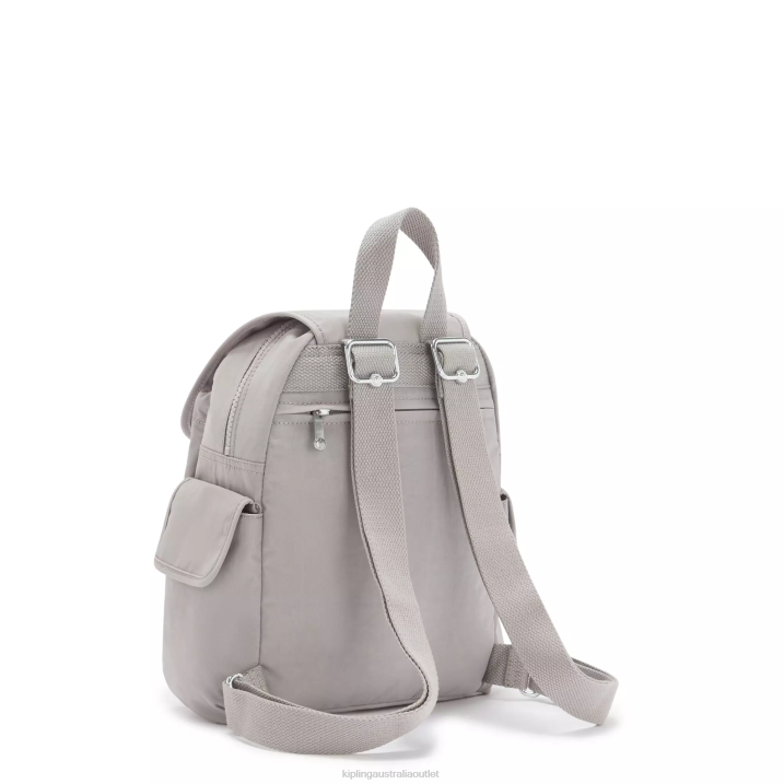 City Pack Mini Backpack Kipling Grey Gris Women 8T6J410 Mini Bags