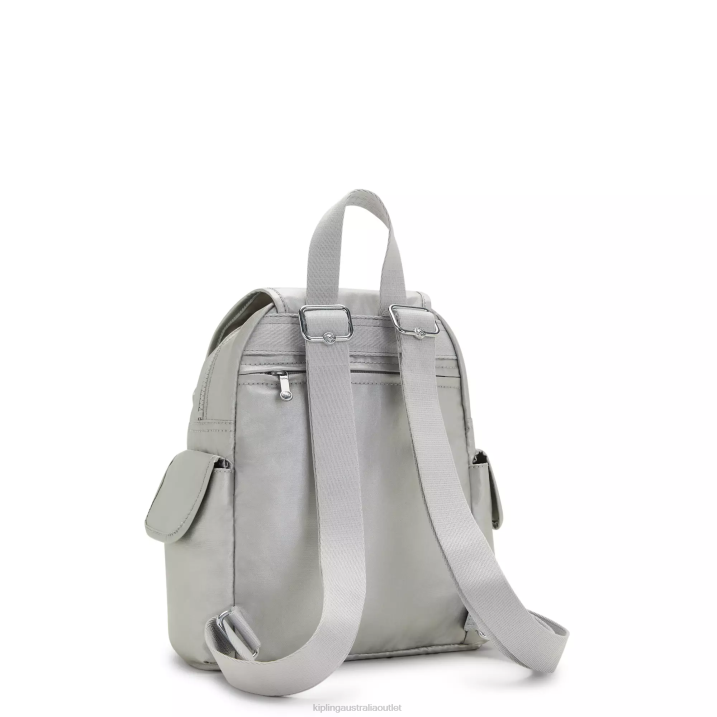 City Pack Mini Metallic Backpack Kipling Bright Metallic Women 8T6J388 Mini Bags