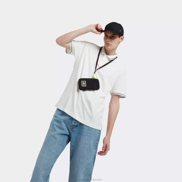 Clark Neck Pouch Kipling Valley Black Women 8T6J104 Mini Bags