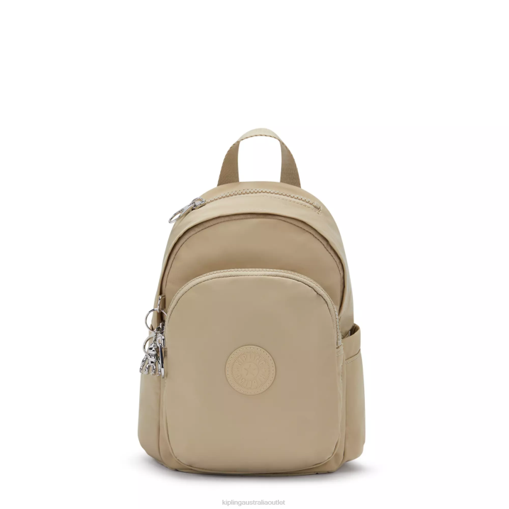 Delia Mini Backpack Kipling Natural Beige Women 8T6J368 Mini Bags