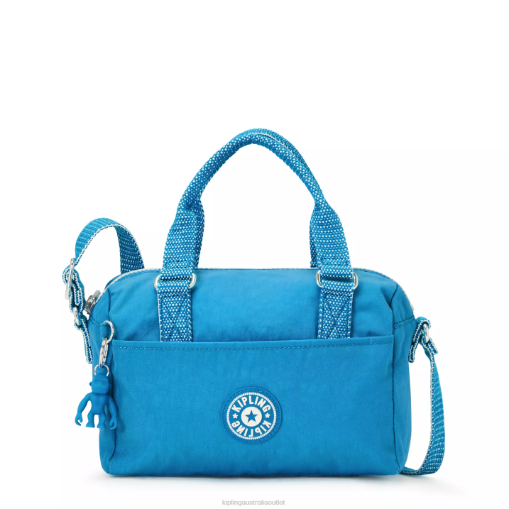 Folki Mini Handbag Kipling Eager Blue Women 8T6J17 Mini Bags