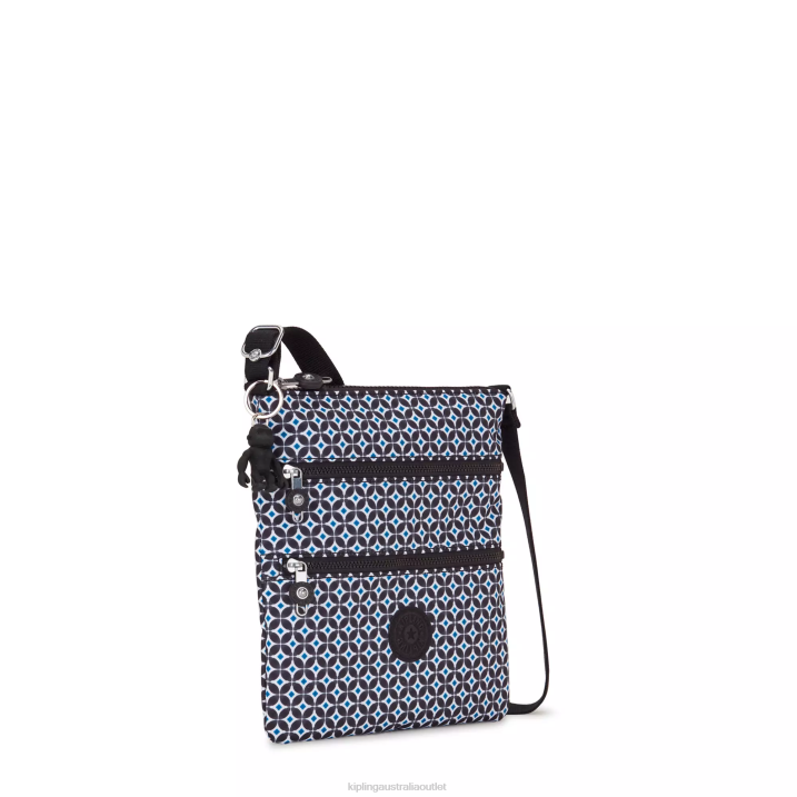 Keiko Printed Crossbody Mini Bag Kipling Blackish Tile Women 8T6J8 Mini Bags