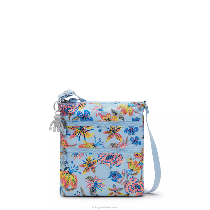 Keiko Printed Crossbody Mini Bag Kipling Wild Flowers Women 8T6J6 Mini Bags