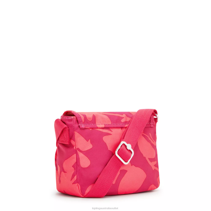 Sabian Printed Crossbody Mini Bag Kipling Coral Flower Women 8T6J9 Mini Bags