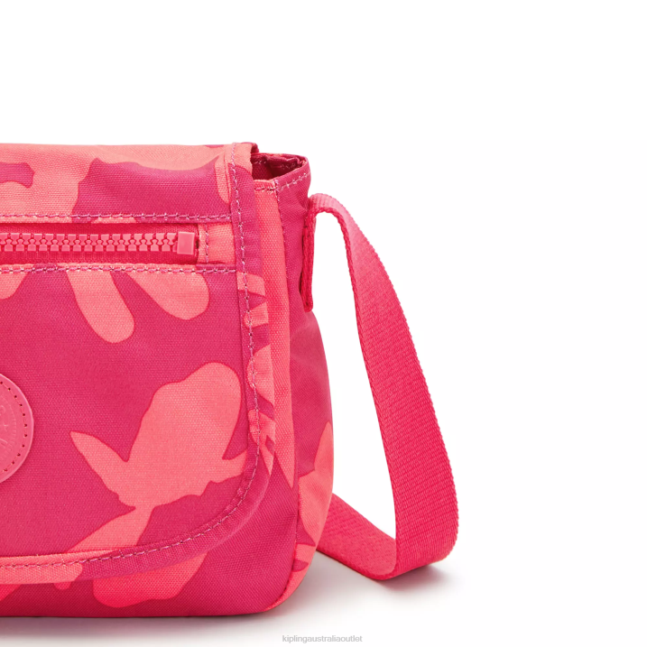 Sabian Printed Crossbody Mini Bag Kipling Coral Flower Women 8T6J9 Mini Bags