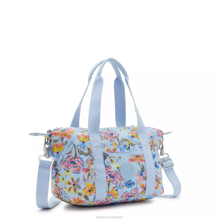 Art Mini Printed Shoulder Bag Kipling Wild Flowers Women 8T6J4 Shoulder Bags