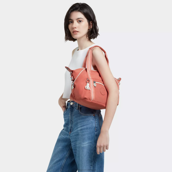 Art Mini Shoulder Bag Kipling Vintage Pink Women 8T6J41 Shoulder Bags