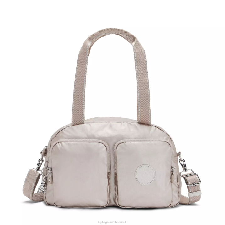 Cool Defea Metallic Shoulder Bag Kipling Metallic Glow Women 8T6J207 Shoulder Bags