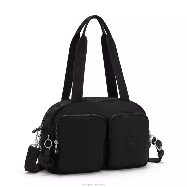 Cool Defea Shoulder Bag Kipling Black Noir Women 8T6J224 Shoulder Bags