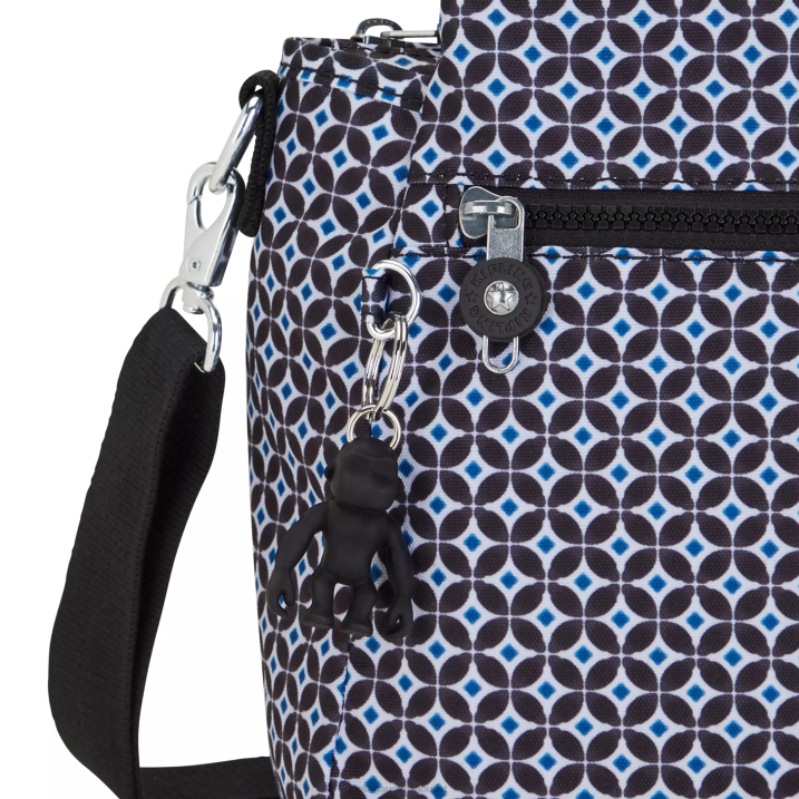 Elysia Printed Shoulder Bag Kipling Blackish Tile Women 8T6J239 Shoulder Bags