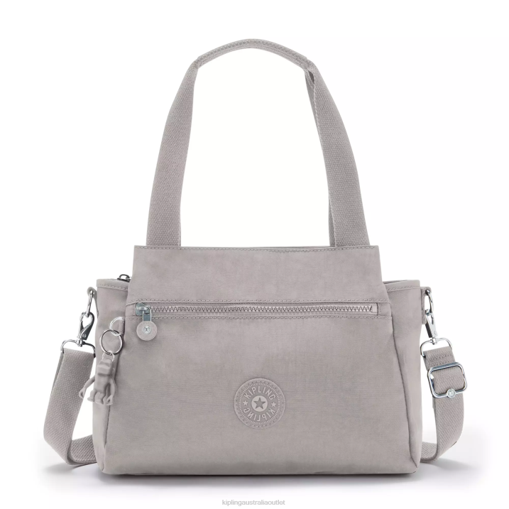 Elysia Shoulder Bag Kipling Grey Gris Women 8T6J153 Shoulder Bags
