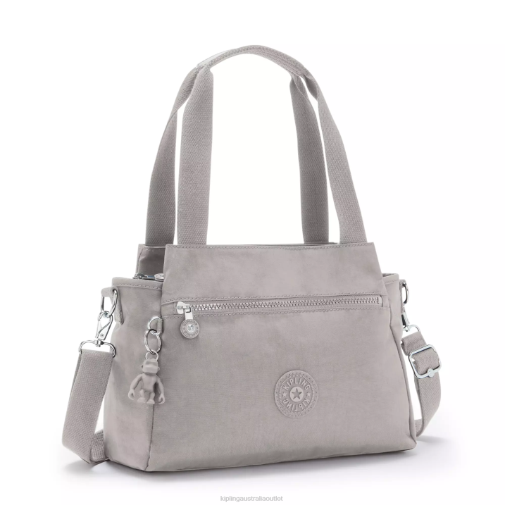 Elysia Shoulder Bag Kipling Grey Gris Women 8T6J153 Shoulder Bags