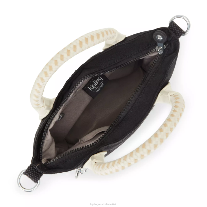 Angel Small Tote Bag Kipling Black Women 8T6J61 Tote Bags