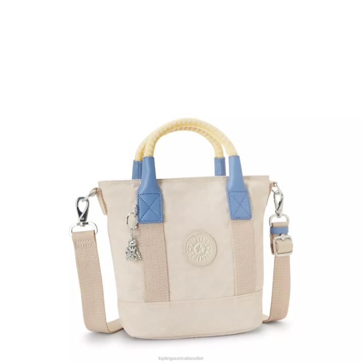 Angel Small Tote Bag Kipling Light Sand M Women 8T6J62 Tote Bags