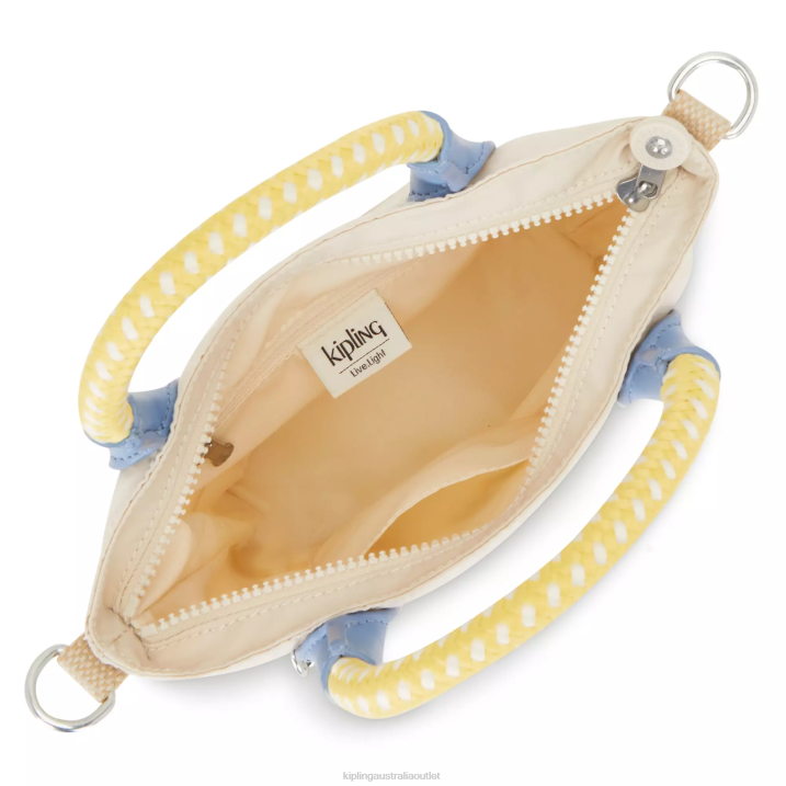 Angel Small Tote Bag Kipling Light Sand M Women 8T6J62 Tote Bags