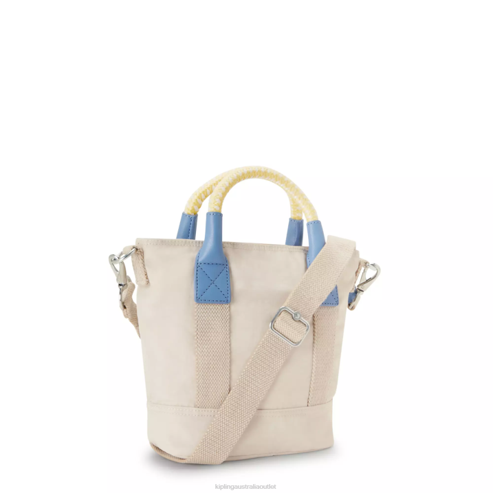 Angel Small Tote Bag Kipling Light Sand M Women 8T6J62 Tote Bags