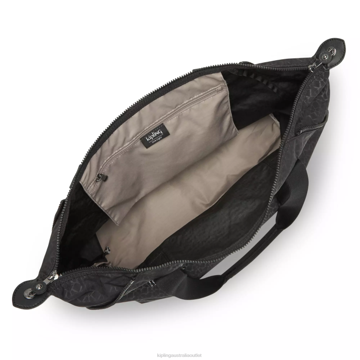 Art Medium Printed Tote Bag Kipling Signature Embossed Women 8T6J266 Tote Bags