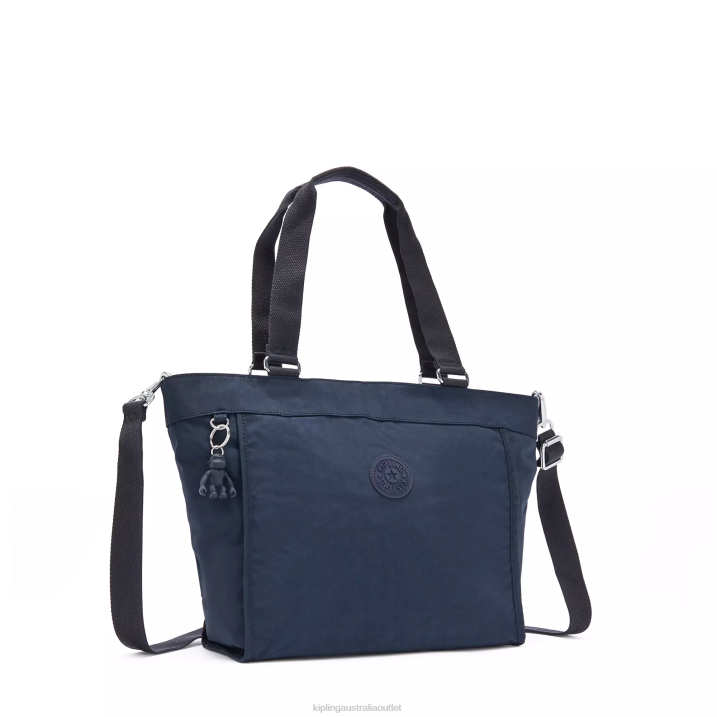 New Shopper Small Tote Bag Kipling Blue Bleu Women 8T6J275 Tote Bags