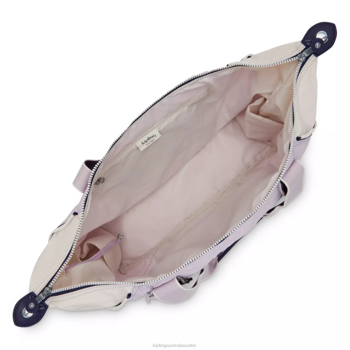 Wellness Art M Tote Bag Kipling Gentle Lilac Block Women 8T6J263 Tote Bags