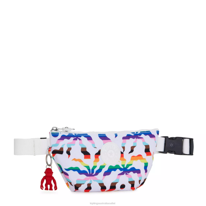 Gizi Printed Waist Pack Kipling Rainbow Palm Women 8T6J37 Waist Pack