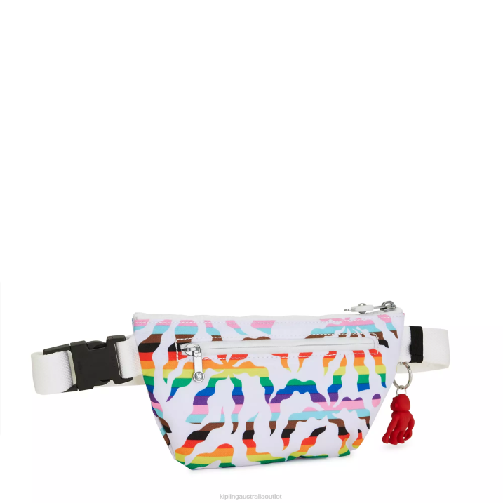 Gizi Printed Waist Pack Kipling Rainbow Palm Women 8T6J37 Waist Pack
