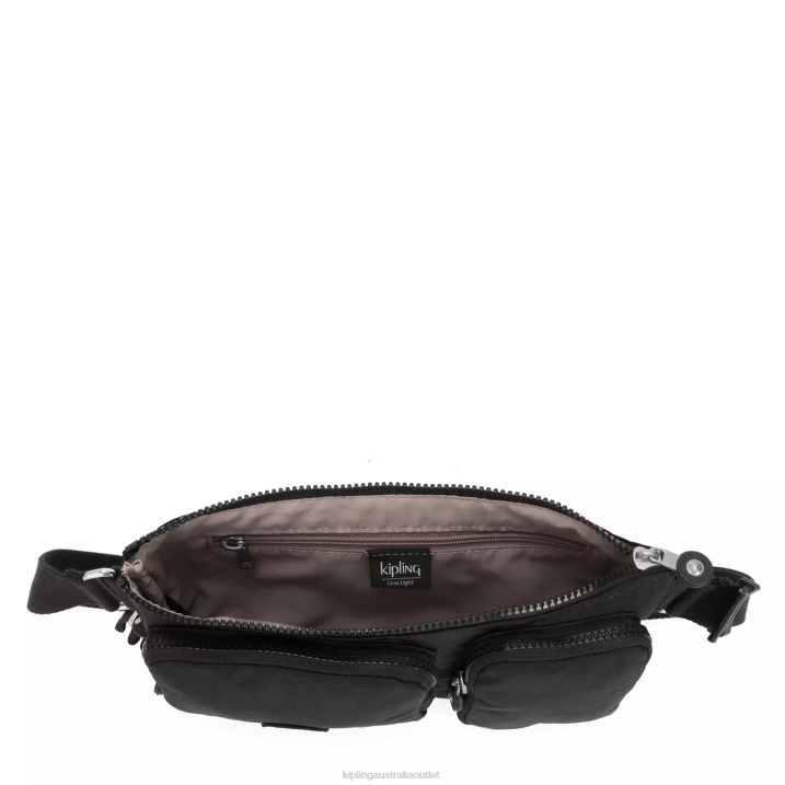 Presto Up Waist Pack Kipling Black Noir Women 8T6J326 Waist Pack