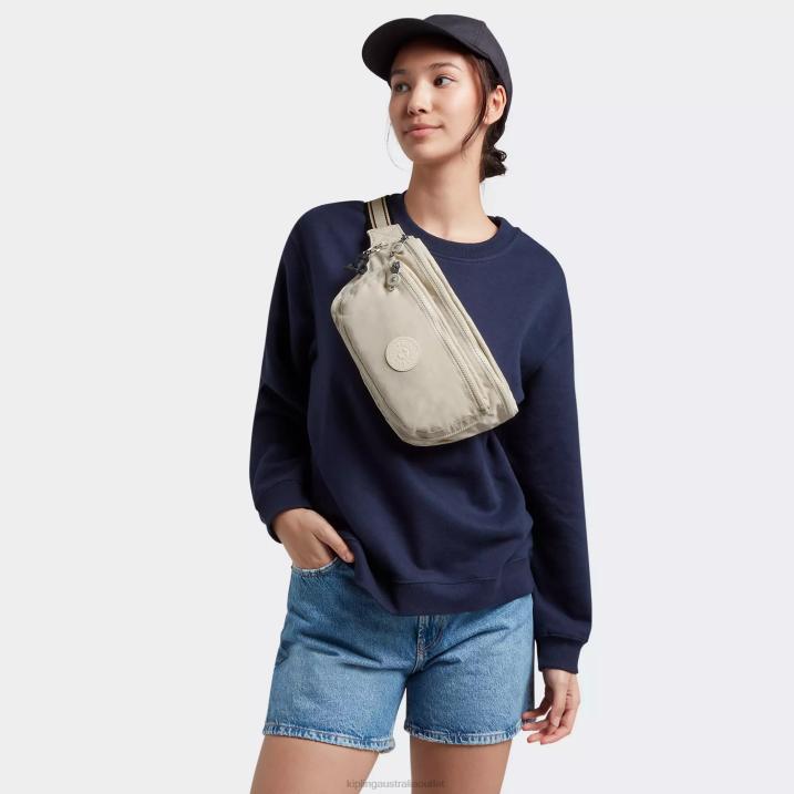 Yasemina Extra Large Waist Pack Kipling Light Sand Women 8T6J324 Waist Pack