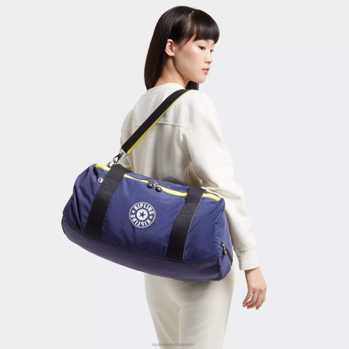 Argus Small Duffle Bag Kipling Ultimate Navy Women 8T6J331 Duffle Bags