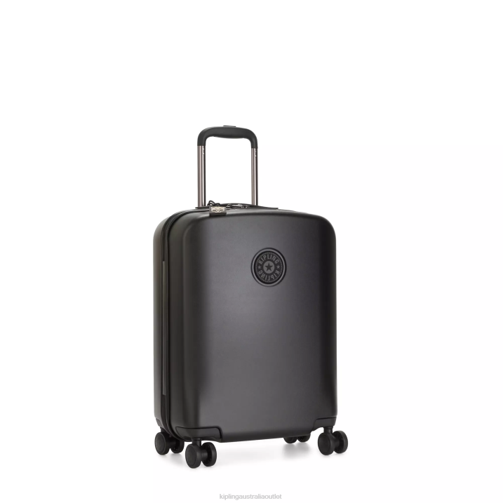 Curiosity Small 4 Wheeled Rolling Luggage Kipling Black Noir Women 8T6J513 Rolling Luggage