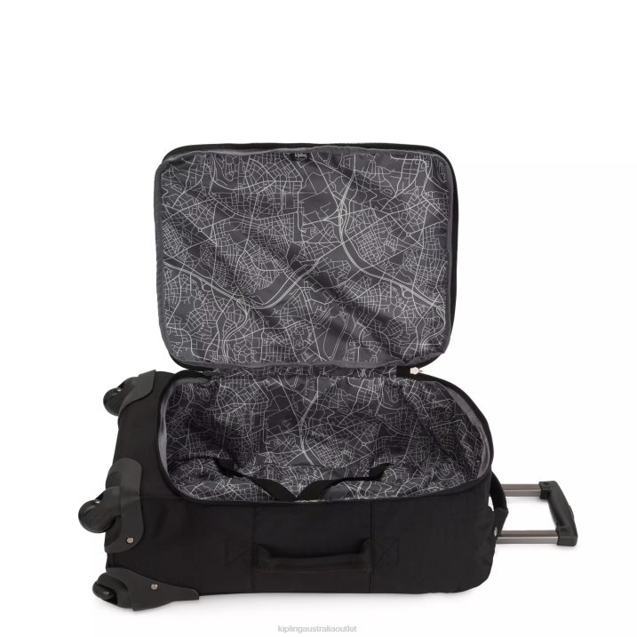 Darcey Small Carry-On Rolling Luggage Kipling Black Noir Women 8T6J509 Rolling Luggage