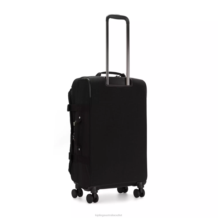 Spontaneous Medium Rolling Luggage Kipling Black Noir Women 8T6J516 Rolling Luggage