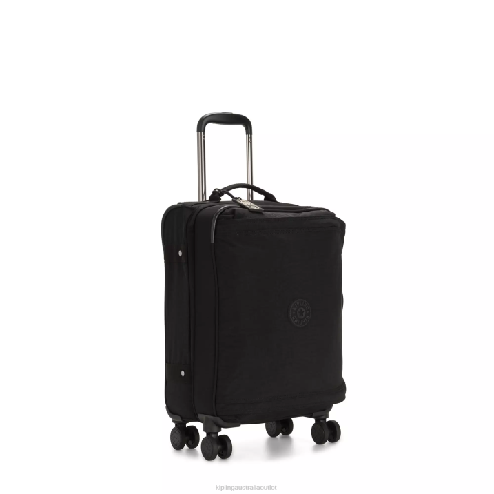 Spontaneous Small Rolling Luggage Kipling Black Noir Women 8T6J504 Rolling Luggage