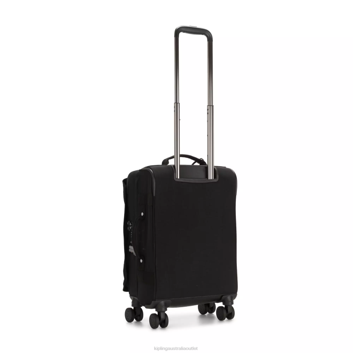 Spontaneous Small Rolling Luggage Kipling Black Noir Women 8T6J504 Rolling Luggage