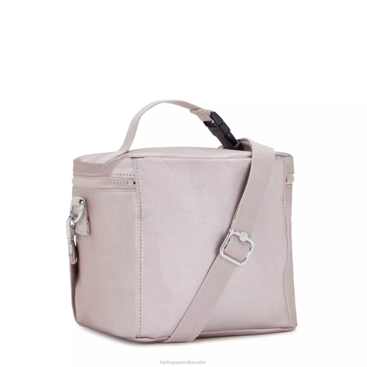 Graham Metallic Lunch Bag Kipling Metallic Rose Women 8T6J649 Lunch Bags