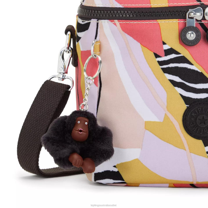 Graham Printed Lunch Bag Kipling Abstract Leave Women 8T6J624 Lunch Bags