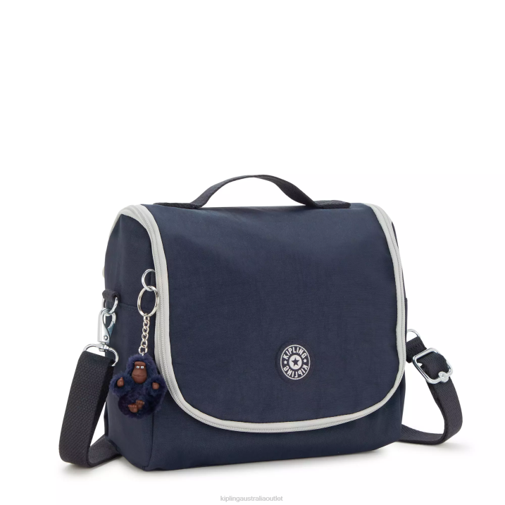 New Kichirou Kichirou Lunch Bag Kipling True Blue Grey Women 8T6J657 Lunch Bags