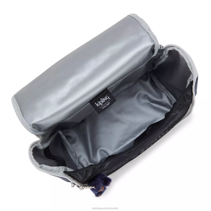 New Kichirou Kichirou Lunch Bag Kipling True Blue Grey Women 8T6J657 Lunch Bags