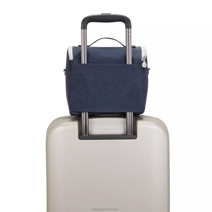 New Kichirou Kichirou Lunch Bag Kipling True Blue Grey Women 8T6J657 Lunch Bags