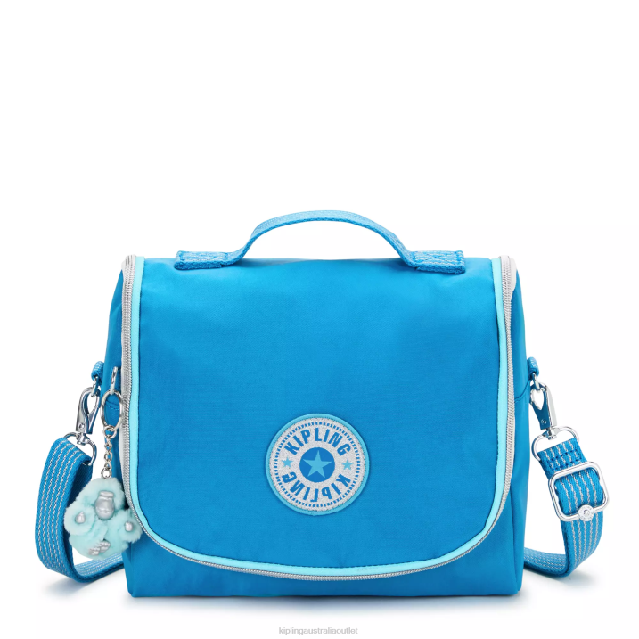 New Kichirou Lunch Bag Kipling Eager Blue Fun Women 8T6J647 Lunch Bags