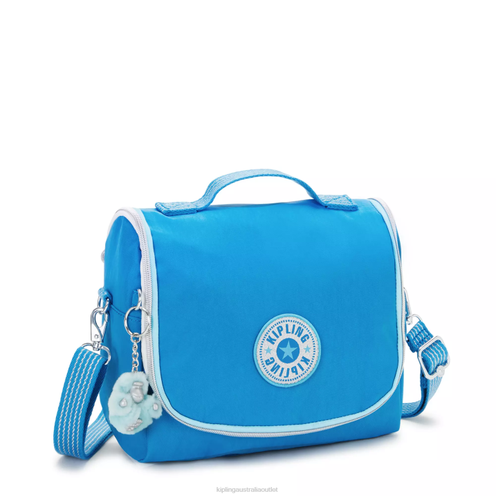 New Kichirou Lunch Bag Kipling Eager Blue Fun Women 8T6J647 Lunch Bags