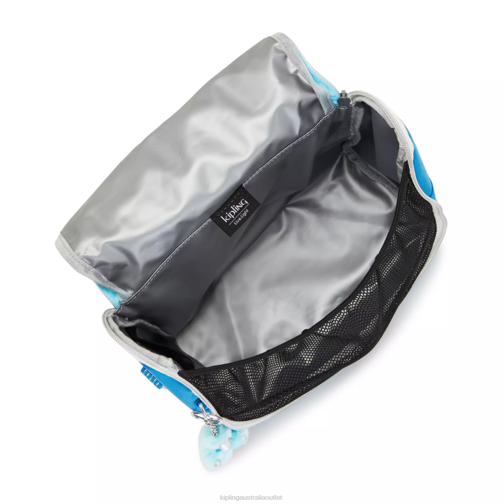 New Kichirou Lunch Bag Kipling Eager Blue Fun Women 8T6J647 Lunch Bags