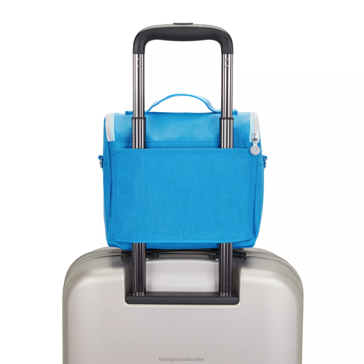 New Kichirou Lunch Bag Kipling Eager Blue Fun Women 8T6J647 Lunch Bags