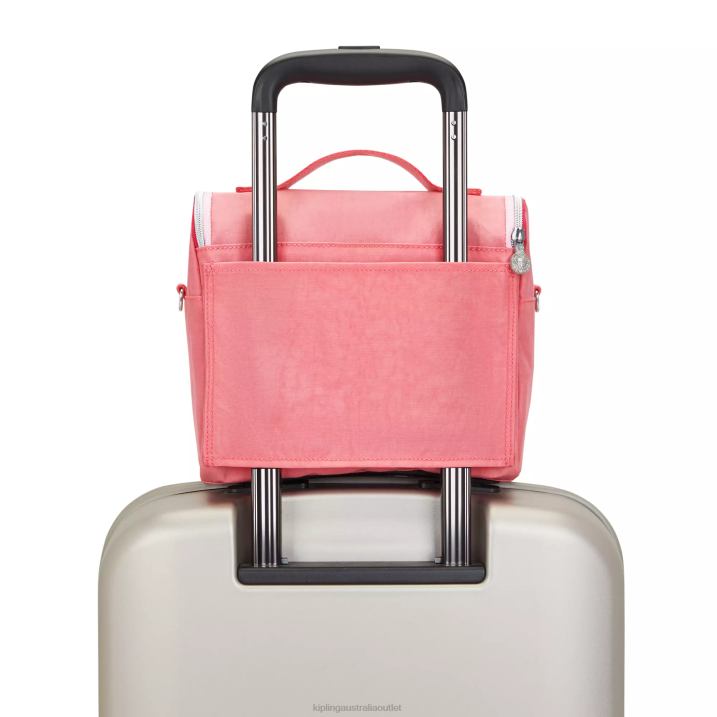 New Kichirou Lunch Bag Kipling Joyous Pink Fun Women 8T6J646 Lunch Bags