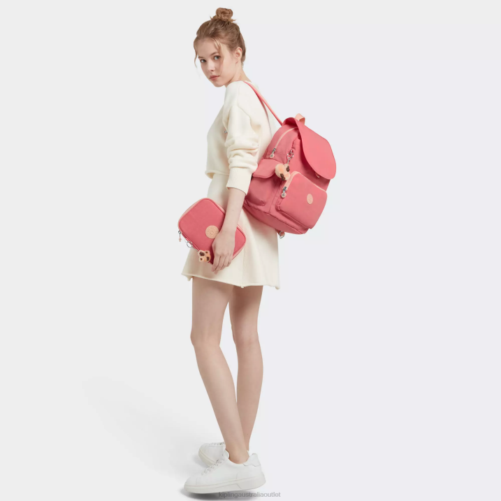 100 Pens Case Kipling Joyous Pink Women 8T6J576 Pens & Pencil Cases