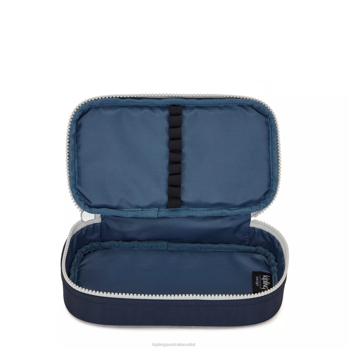 50 Pens Case Kipling True Blue Grey Women 8T6J598 Pens & Pencil Cases