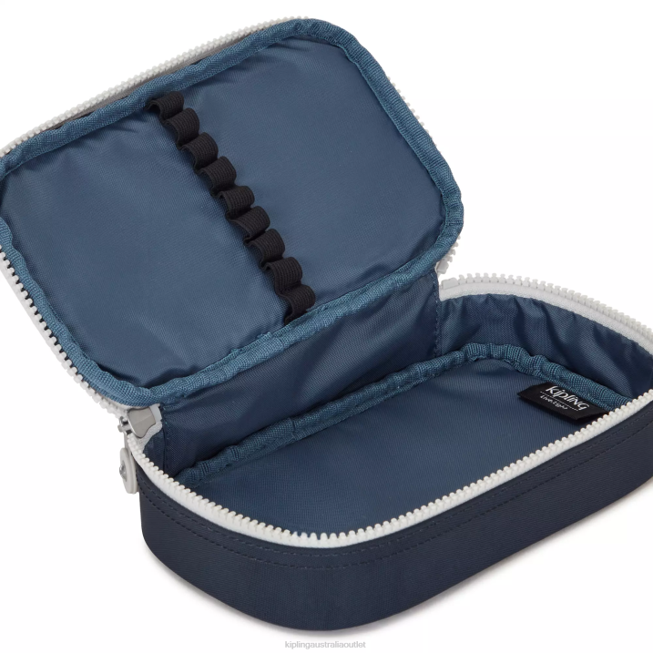 50 Pens Case Kipling True Blue Grey Women 8T6J598 Pens & Pencil Cases