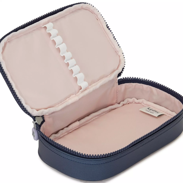 50 Pens Metallic Case Kipling Admiral Blue Women 8T6J599 Pens & Pencil Cases