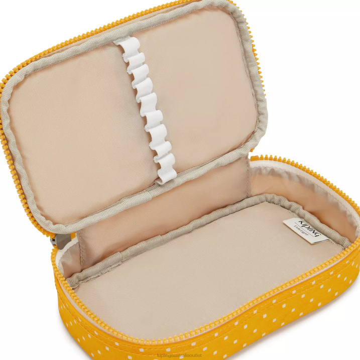 50 Pens Printed Case Kipling Soft Dot Yellow Women 8T6J594 Pens & Pencil Cases
